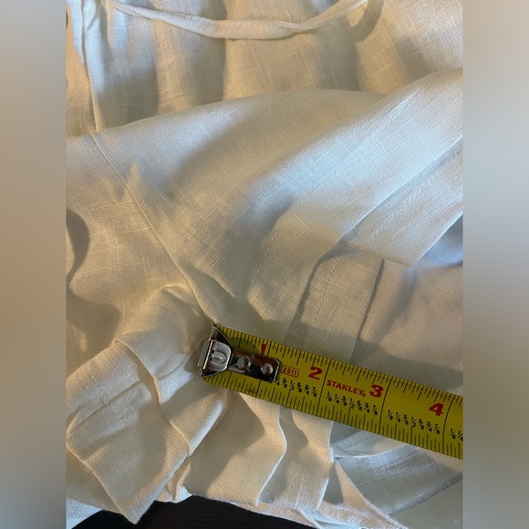 Altar’d State Pull On Drawstring Linen Blend Shorts - Picture 8 of 8